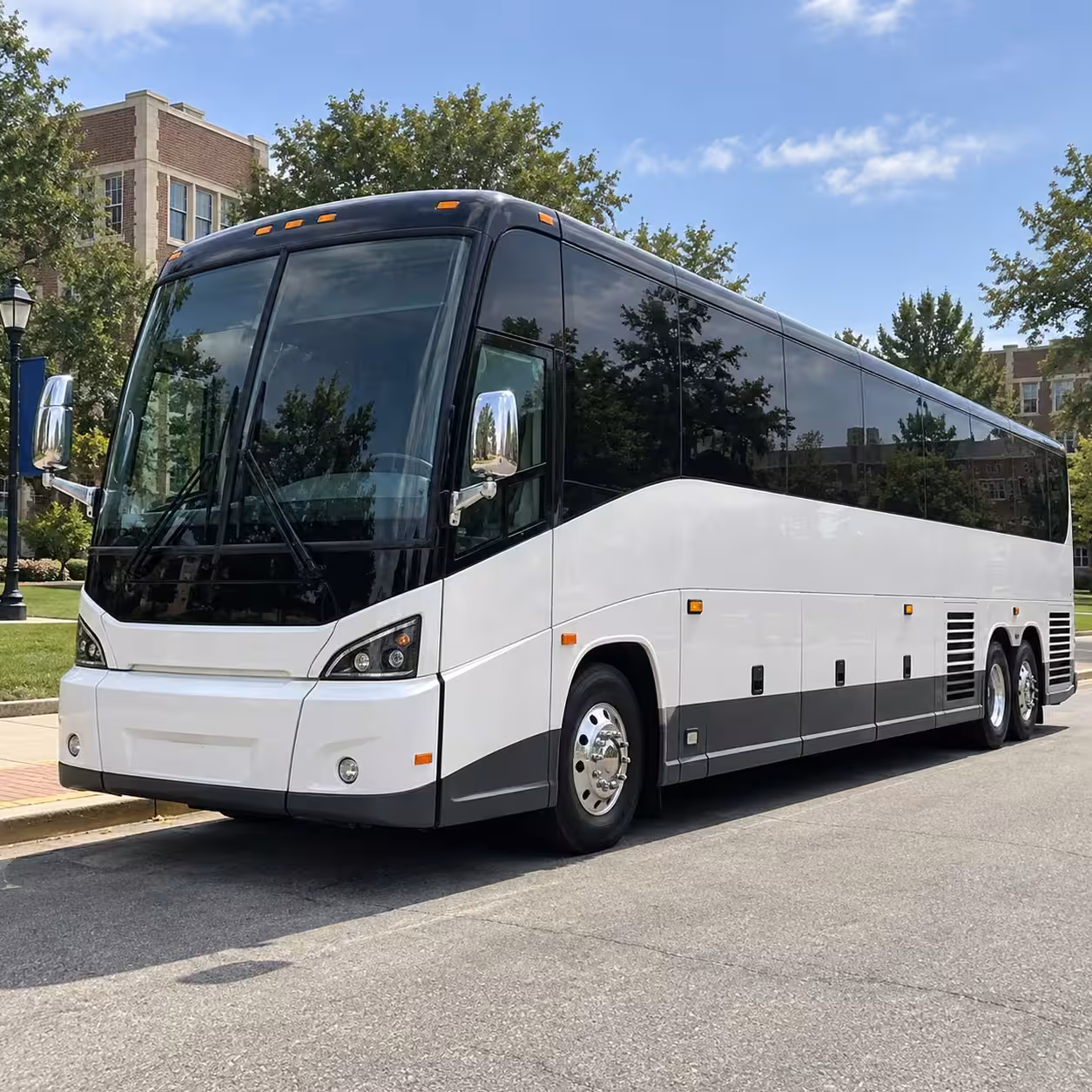 corporate charter bus rentals in franklin and cool springs