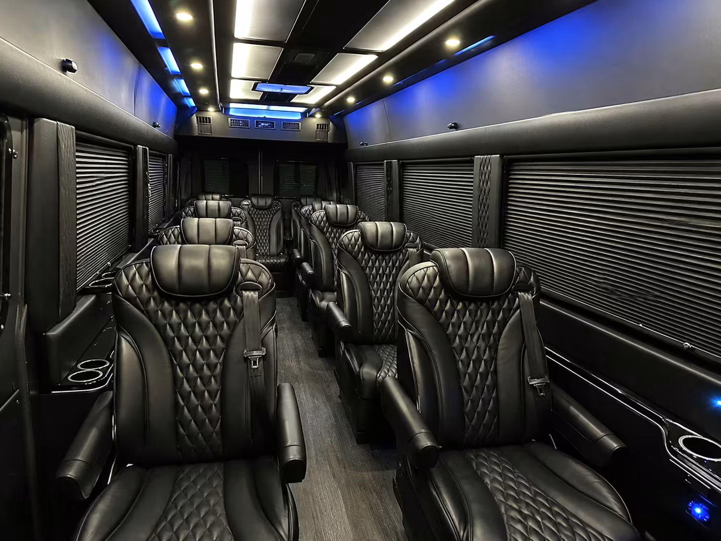 sprinter van with driver interior